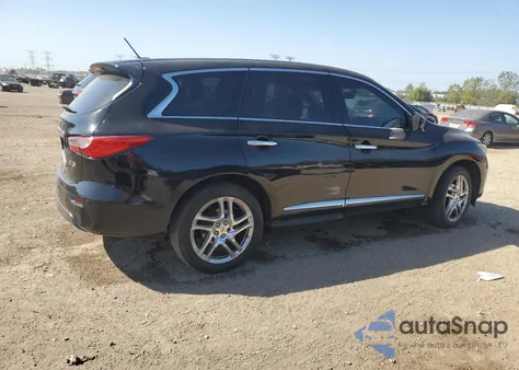 2013 Infiniti Jx35 z USA, uszkodzony, nr VIN 5N1AL0MM3DC317554